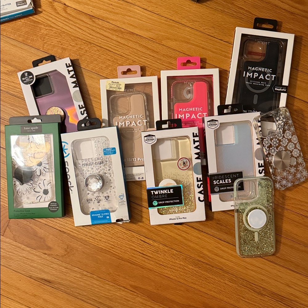 Bundle of 10 iPhone pro max 12 cases